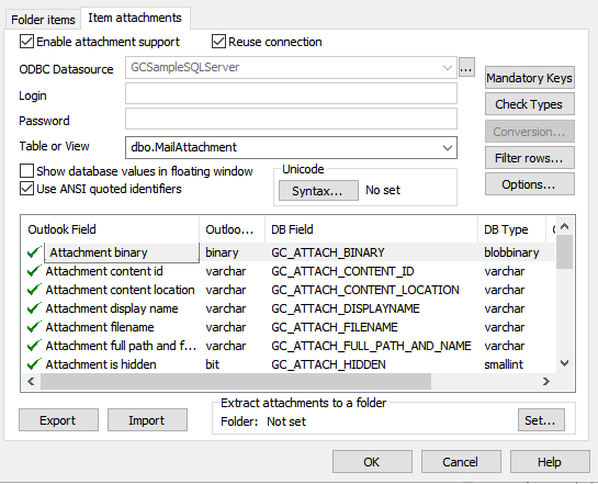 MIME Attachment View